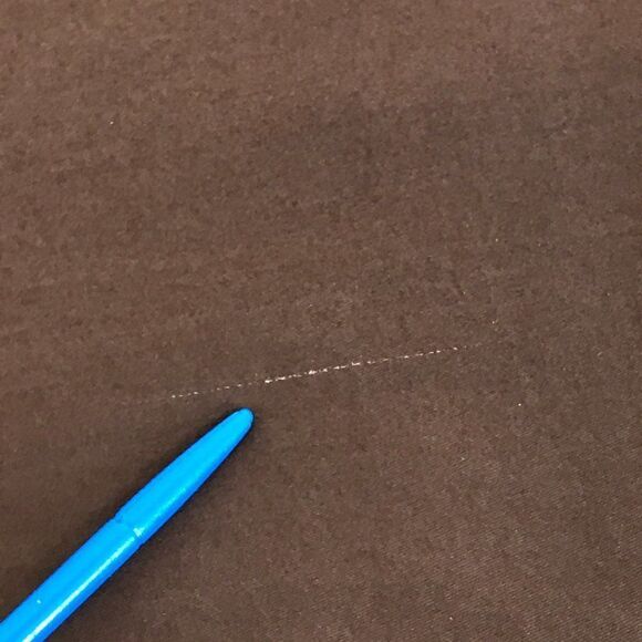 Talbots Split Neck Popover Top Women's Size Small Brown 3/4 Sleeve Textured Boho - Picture 10 of 10